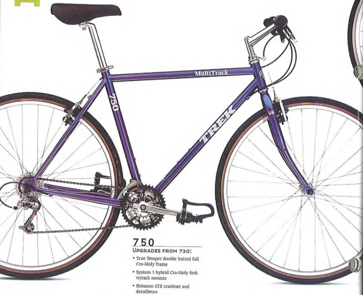 Trek 750 from the 1997 catalog