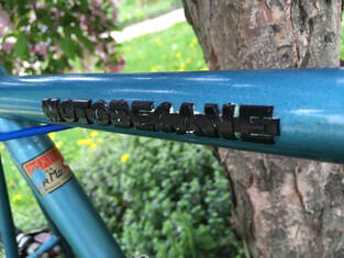 raised letters on the top tube