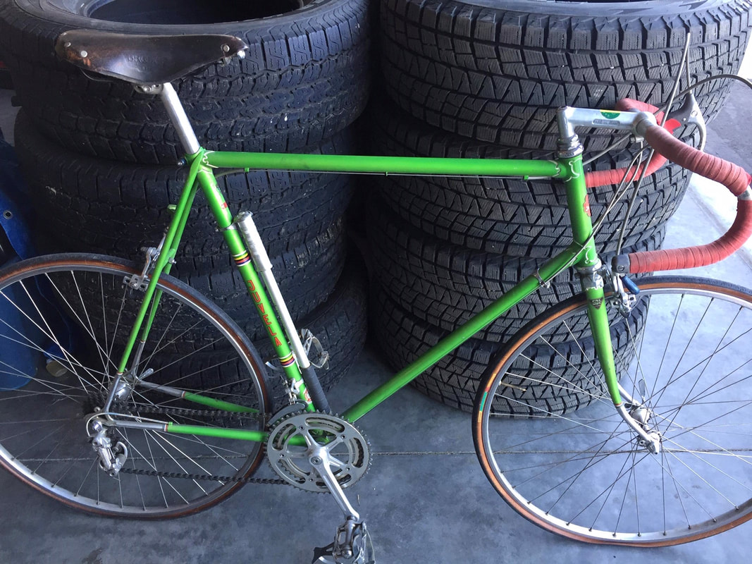 original build of a Juvela bicycle