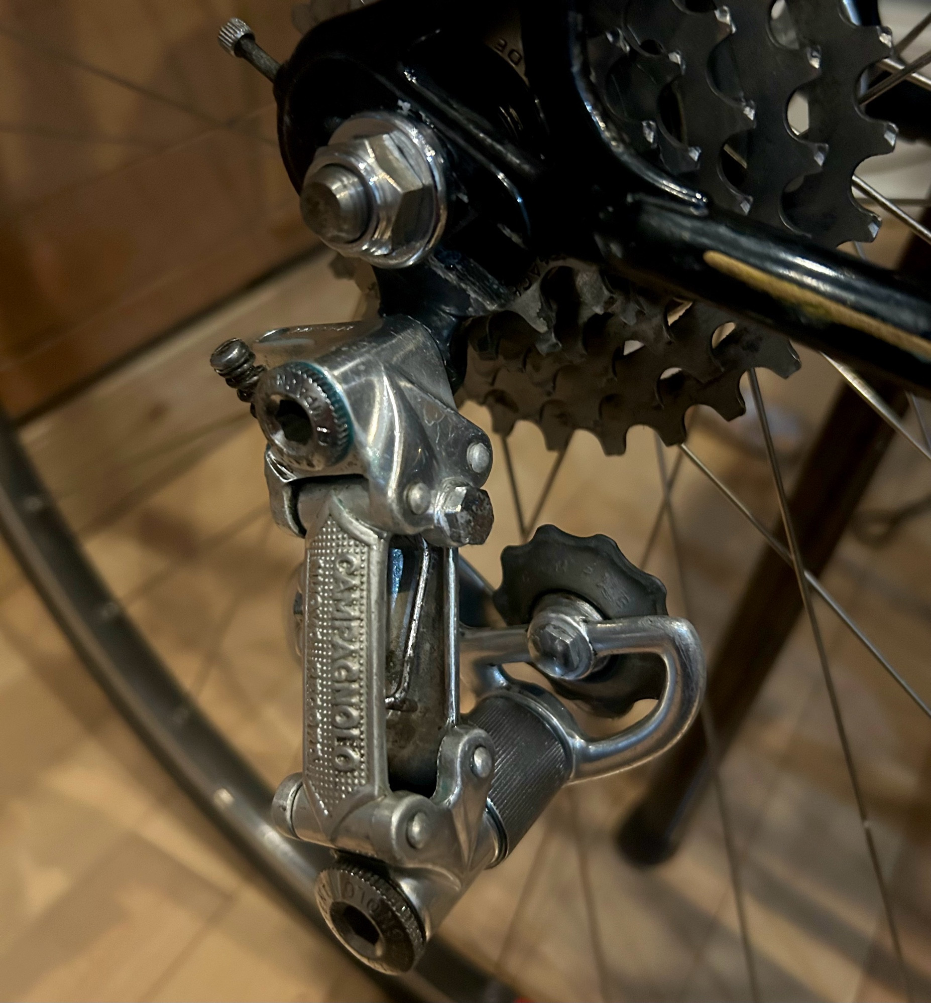 Campy Nuovo Record derailleur