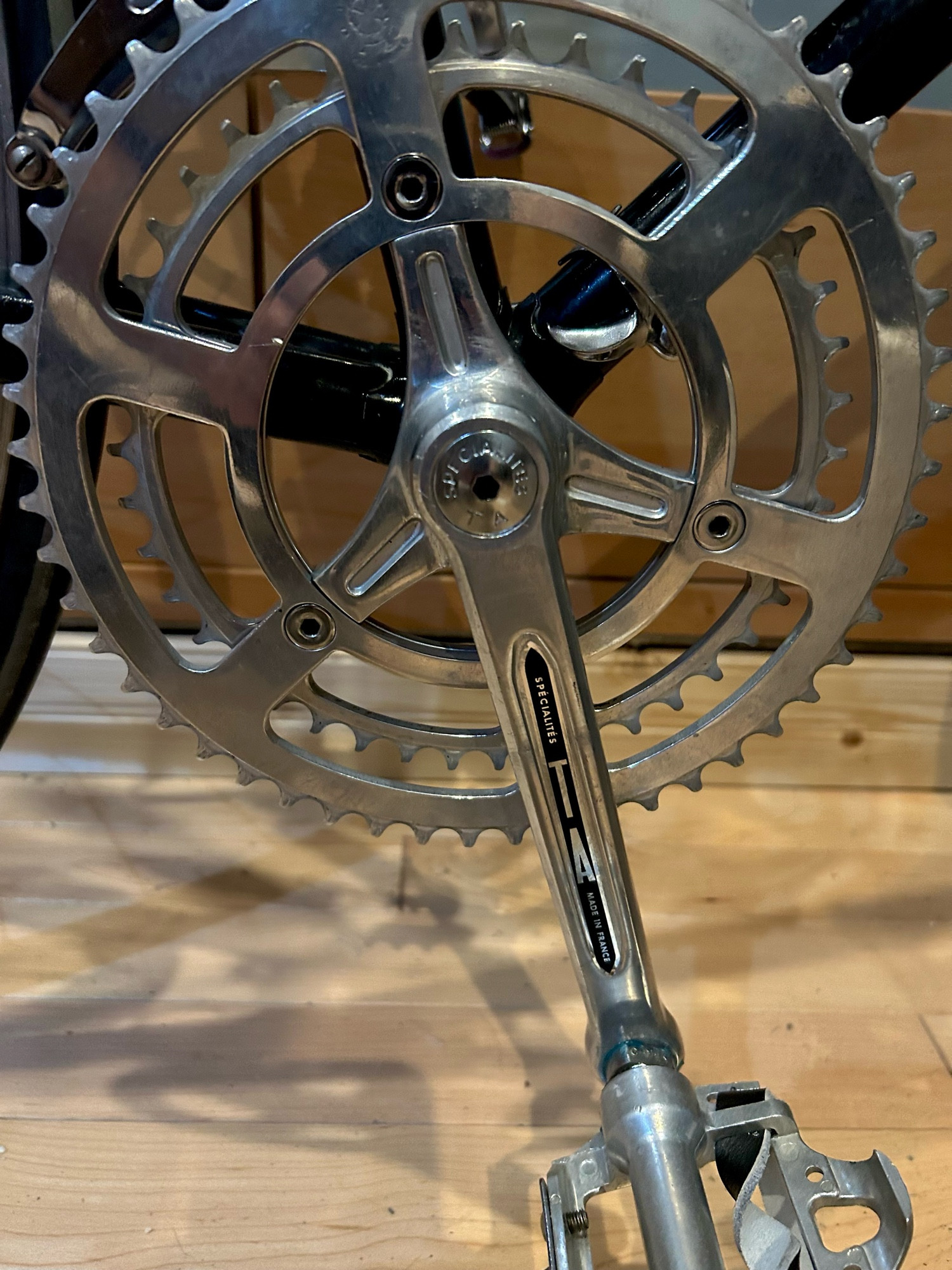 Replacement decals for the TA crankset