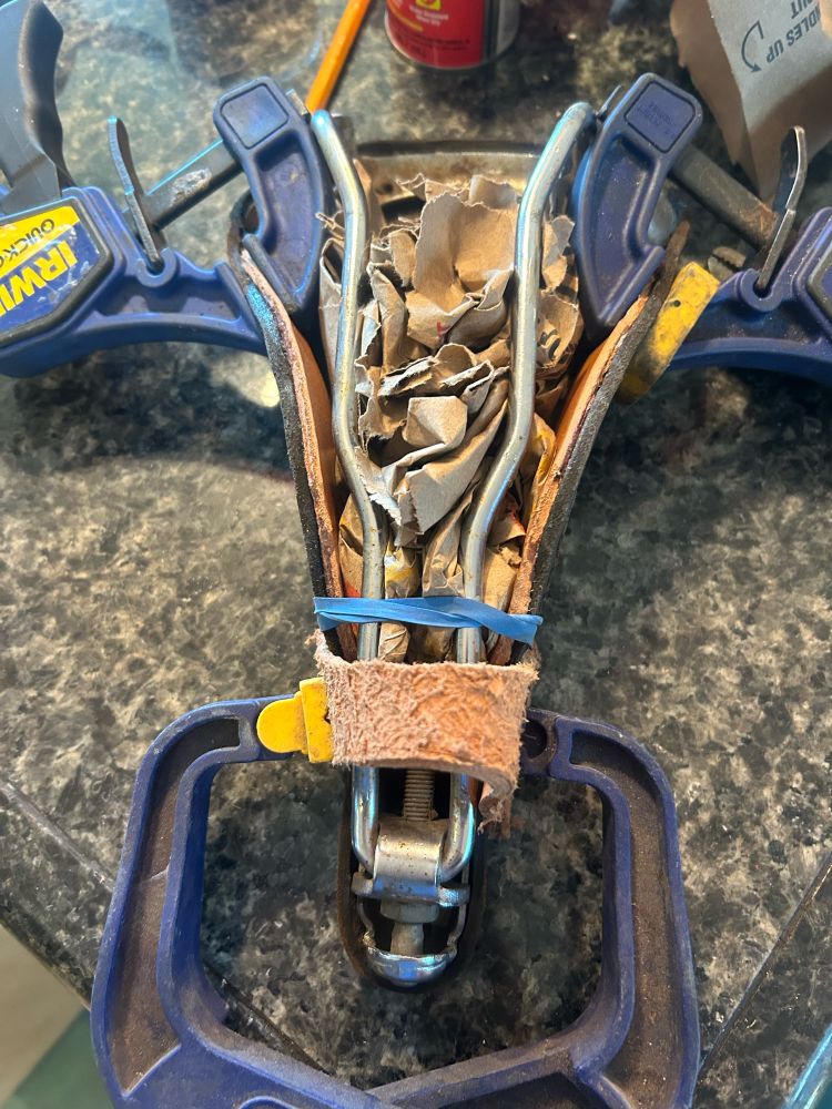 Repairing the ripped saddle