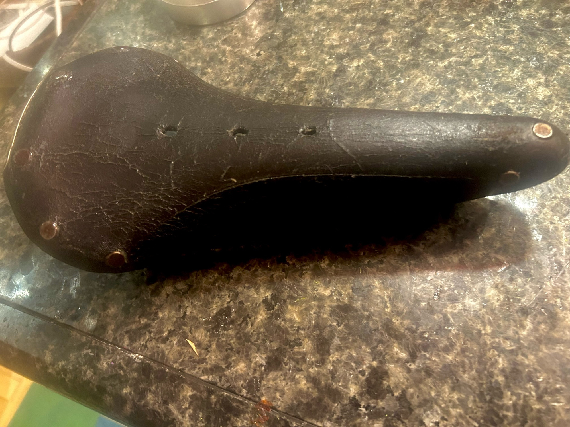 The restored saddle top