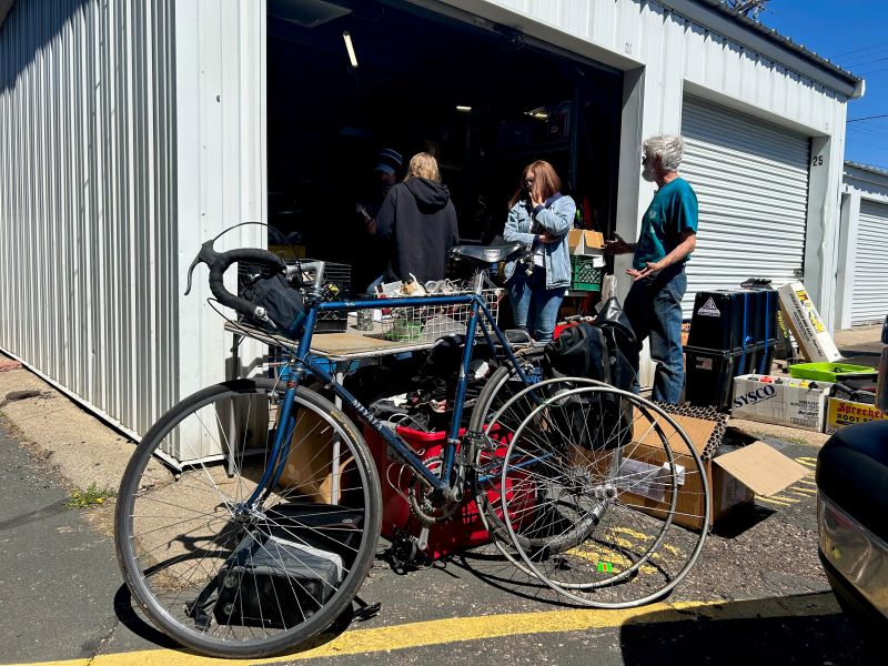 Mr. Michaels Recycles Bicycles