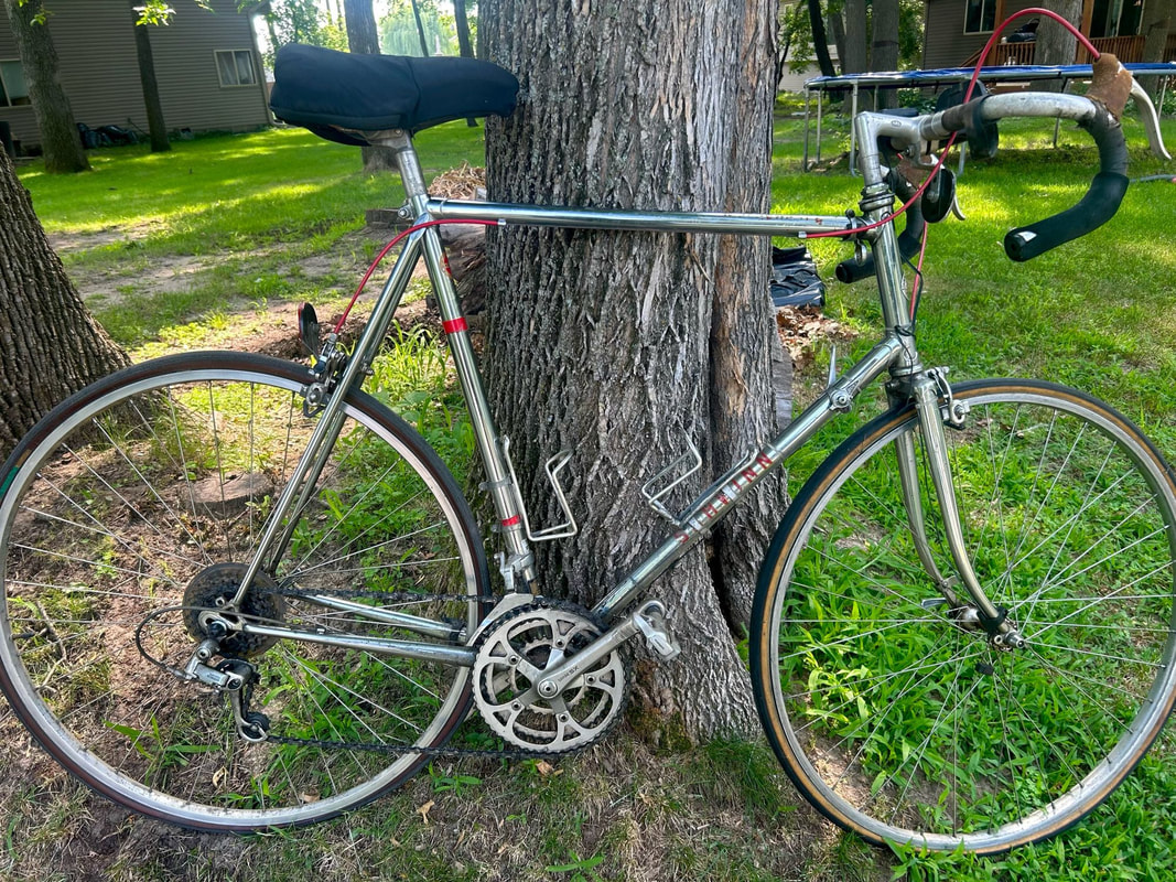 the schwinn voyageur as I bought it