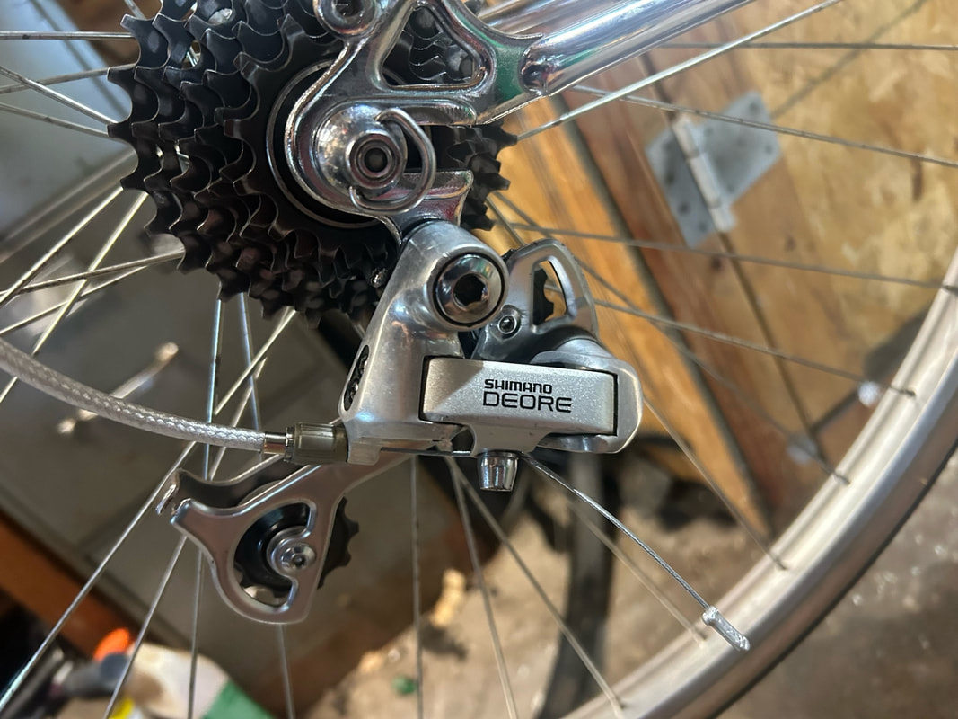 rebuilt deore derailleur