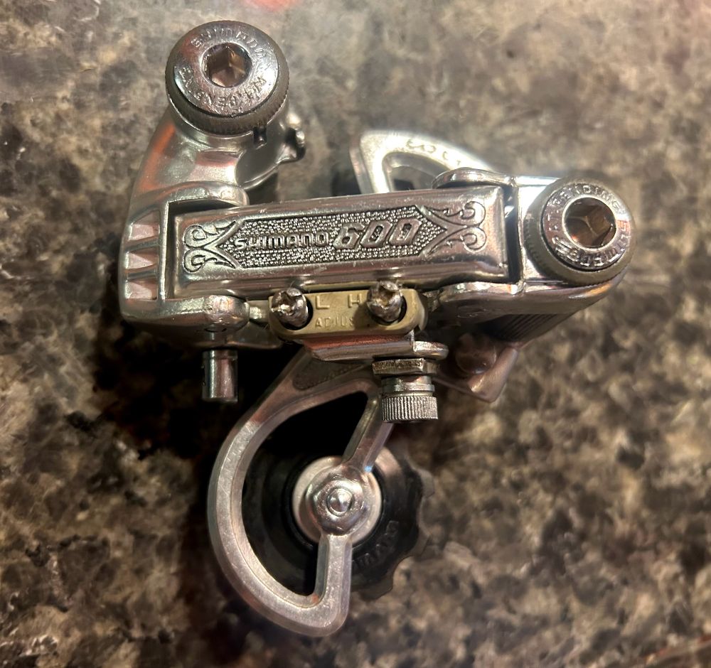 Clean Shimano Derailleur reassembled